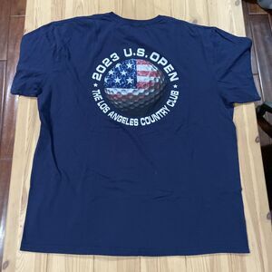US Open Golf 2023 T Shirt XL LACC short Serve 100% Cotton Adult